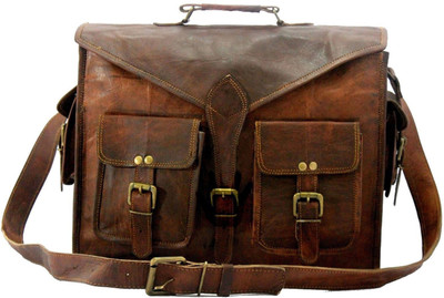CRAFAT abp Medium Briefcase - For Men(Brown)