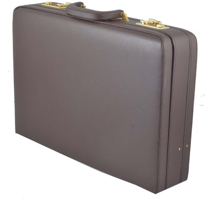 Heifard Schara Medium Briefcase - For Men(Brown)