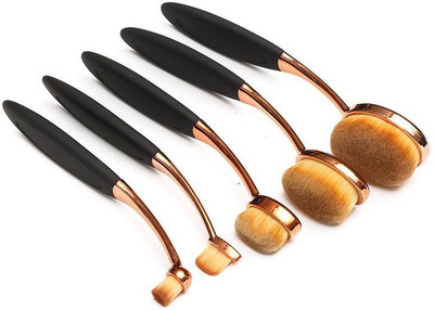 VibeX ™ Makeup Brush Set:Powder,Foundation,Eyeshadow,Blush Cream, Make Up Tool Kit(Pack of 5)
VibeX ™ Makeup Brush Set:Powder,Foundation,Eyeshadow,Blush Cream, Make Up Tool Kit(Pack of 5)