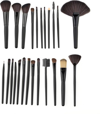 PrettyStar 24 Pcs Premium Black Makeup Brush Set with PU Leather Travel Case(Pack of 24)
PrettyStar 24 Pcs Premium Black Makeup Brush Set with PU Leather Travel Case(Pack of 24)