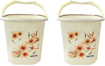 Nayasa 20 L Plastic Bucket(White)