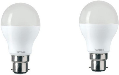 Havells 10 W Standard B22 LED Bulb(White, Pack of 2)