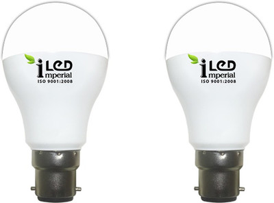 Imperial 9 W Standard B22 LED Bulb(White, Pack of 2)