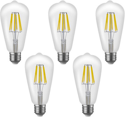 Imperial 6 W Standard E27 LED Bulb(White, Pack of 5)