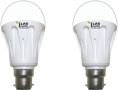 Imperial 6 W Standard B22 LED Bulb(White, Pack of 2)