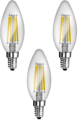 Imperial 4 W Standard E14 LED Bulb(White, Pack of 3)