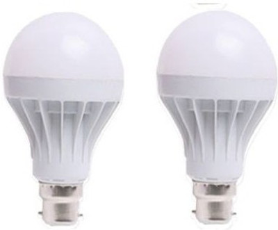LED 12 W Standard B22 LED Bulb(White, Pack of 2)