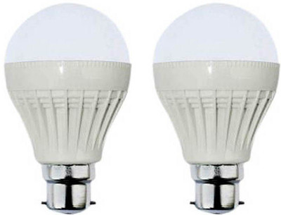 VRCT 15 W Standard B22 LED Bulb(White, Pack of 2)