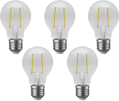 Imperial 2 W Standard E27 LED Bulb(White, Pack of 5)