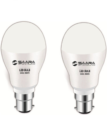 Saara 7 W Spiral B22 LED Bulb(White, Pack of 2)