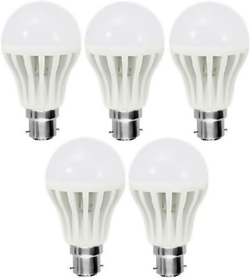 GS 15 W Standard LED Bulb(White, Pack of 5)