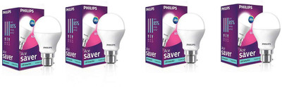 Philips 7 W Standard B22 LED Bulb(White, Pack of 4)