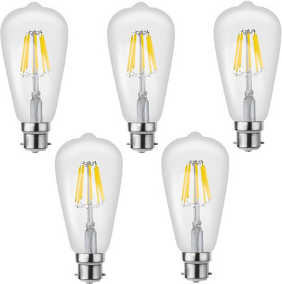 Imperial 8 W Standard B22 LED Bulb(White, Pack of 5)