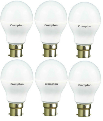 Crompton 14 W Round B22 LED Bulb(White, Pack of 6)