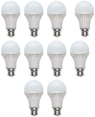JRX 18 W Round B22 LED Bulb(White, Pack of 10)