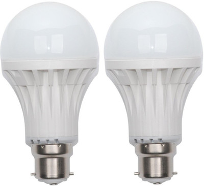 Digilight 11 W Standard LED Bulb(White, Pack of 2)