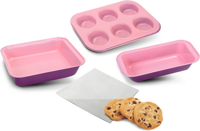 Alda Alda Baking Kit - 4 Pcs-Cake Tin, Baking Tray, Muffin Tray,Baking Mat Full Cake Maker Cake Maker
Alda Alda Baking Kit - 4 Pcs-Cake Tin, Baking Tray, Muffin Tray,Baking Mat Full Cake Maker Cake Maker