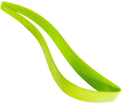MOG Cake Server Plastic Cake Server(Green, Pack of 1)