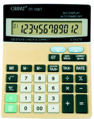 Orpat OT1500T Basic Calculator(12 Digit)