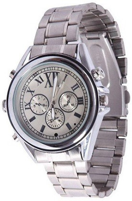 AUTOSiTY Detective Survilliance Spy Wrist Watch Hidden Camera With Audio /Video Recording Inbuilt 16GB Memory. Camcorder(Silver)
AUTOSiTY Detective Survilliance Spy Wrist Watch Hidden Camera With Audio /Video Recording Inbuilt 16GB Memory. Camcorder(Silver)