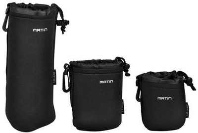 Cowboystudio matin lens pouch set Camera Bag(Black)
