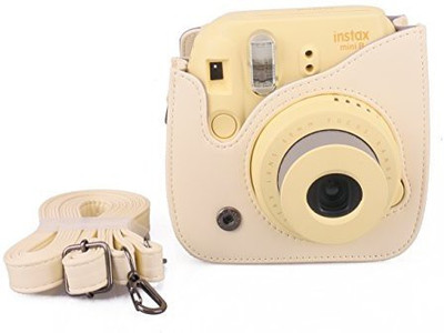 Caiul Fuji instax mini 8 case Camera Bag(Beige)