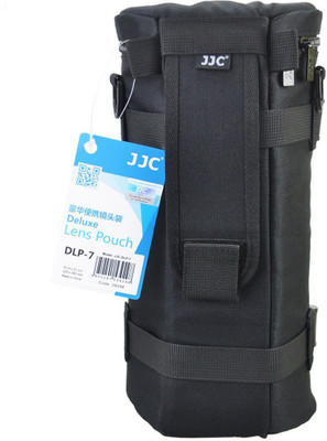 JJC DLP-7 Deluxe Lens Pouch Camera Bag(Black)