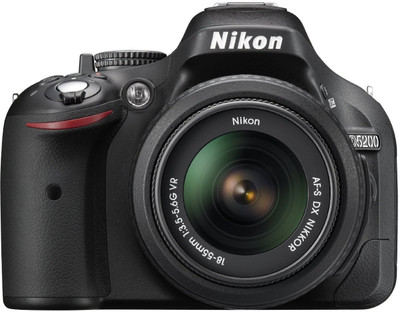 Nikon D5200 DSLR Camera (Body with AF-S DX NIKKOR 18-55 mm F/3.5-5.6G VR II Lens)(Black)
Nikon D5200 DSLR Camera (Body with AF-S DX NIKKOR 18-55 mm F/3.5-5.6G VR II Lens)(Black)