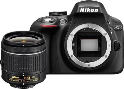 Nikon D3300 DSLR Camera (Body with AF-P 18-55 mm F/3.5-5.6G VR + AF-S 55-200 mm F/4-5.6G ED VR II)(Black)
Nikon D3300 DSLR Camera (Body with AF-P 18-55 mm F/3.5-5.6G VR + AF-S 55-200 mm F/4-5.6G ED VR II)(Black)