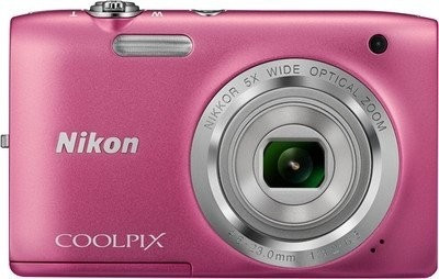 Nikon S2800 Point & Shoot Camera(Pink)