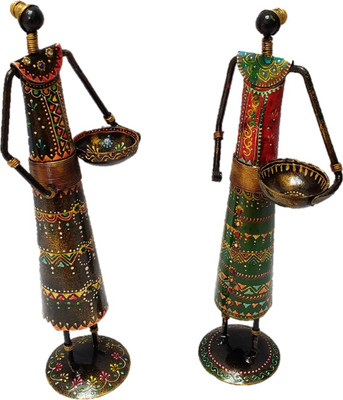 Sancheti Art Cast Iron 2 - Cup Tealight Holder Set(Black, Gold, Multicolor, Pack of 2)
Sancheti Art Cast Iron 2 - Cup Tealight Holder Set(Black, Gold, Multicolor, Pack of 2)