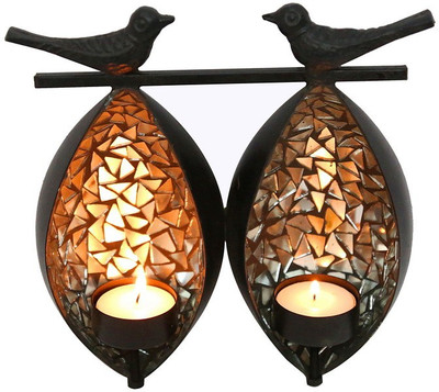 Indikala Twin Birds Cast Iron 2 - Cup Tealight Holder Set(Silver, Black, Pack of 2)
Indikala Twin Birds Cast Iron 2 - Cup Tealight Holder Set(Silver, Black, Pack of 2)