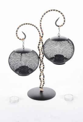 Good Living metal cane knitted hanging and standing , made in inda Iron 2 - Cup Tealight Holder Set(Black, Pack of 1)
Good Living metal cane knitted hanging and standing , made in inda Iron 2 - Cup Tealight Holder Set(Black, Pack of 1)