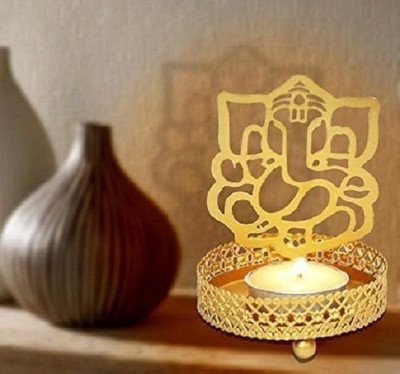 Farmaishh Ganesh Ji Shadow Decorative Iron 1 - Cup Tealight Holder(Gold, Pack of 2)
Farmaishh Ganesh Ji Shadow Decorative Iron 1 - Cup Tealight Holder(Gold, Pack of 2)