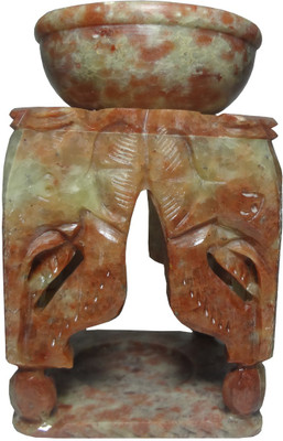 Avinash Handicrafts Stone Oil Burner (with 4 elephant face shapes) 10 cm Stoneware 1 - Cup Tealight Holder(Multicolor, Pack of 1)
Avinash Handicrafts Stone Oil Burner (with 4 elephant face shapes) 10 cm Stoneware 1 - Cup Tealight Holder(Multicolor, Pack of 1)