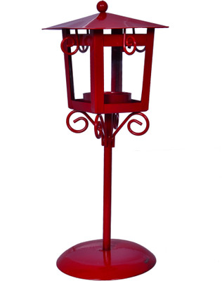 Purpledip Lamp Post Shaped Candle Holder Tea Lights Lamps Home Accent Decorative Accessory for garden tables, open seating, indoor lighting Iron Candle Holder(Red, Pack of 1)
Purpledip Lamp Post Shaped Candle Holder Tea Lights Lamps Home Accent Decorative Accessory for garden tables, open seating, indoor lighting Iron Candle Holder(Red, Pack of 1)