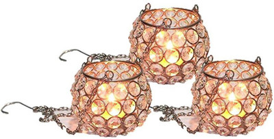 Being Nawab Astounding Sphericals Crystal, Earthenware 3 - Cup Tealight Holder Set(Silver, Pack of 3)
Being Nawab Astounding Sphericals Crystal, Earthenware 3 - Cup Tealight Holder Set(Silver, Pack of 3)