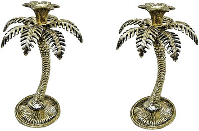 Rci Handicrafts Palm Tree candle stand Aluminium 2 - Cup Candle Holder(Silver, Pack of 2)
Rci Handicrafts Palm Tree candle stand Aluminium 2 - Cup Candle Holder(Silver, Pack of 2)