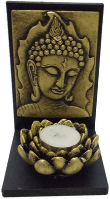 Fabionic Buddha Center Small Single T-Light Wooden 1 - Cup Tealight Holder(Black, Pack of 1)
Fabionic Buddha Center Small Single T-Light Wooden 1 - Cup Tealight Holder(Black, Pack of 1)