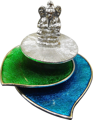 The Divine Luxury T-Light Ganesha Peacock Silver Plated 1 - Cup Tealight Holder(Multicolor, Pack of 1)
The Divine Luxury T-Light Ganesha Peacock Silver Plated 1 - Cup Tealight Holder(Multicolor, Pack of 1)