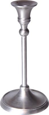 Art N Crafts Aluminium 1 - Cup Candle Holder(Silver, Pack of 1)