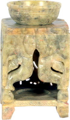 Avinash Handicrafts Oil Burner 3.5" (4 Elephant) Stoneware 1 - Cup Tealight Holder(Multicolor, Pack of 1)
Avinash Handicrafts Oil Burner 3.5" (4 Elephant) Stoneware 1 - Cup Tealight Holder(Multicolor, Pack of 1)