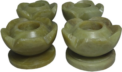 Avinash Handicrafts Flower shape 4 cm (Set of 4) Stoneware 1 - Cup Candle Holder(Multicolor, Pack of 4)
Avinash Handicrafts Flower shape 4 cm (Set of 4) Stoneware 1 - Cup Candle Holder(Multicolor, Pack of 4)