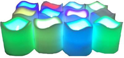 Atorakushon 12 Pieces Designer Flameless Coloring LED Tealigh with Replacable Battery Smokeless CANDLE Candle(Multicolor, Pack of 12)
Atorakushon 12 Pieces Designer Flameless Coloring LED Tealigh with Replacable Battery Smokeless CANDLE Candle(Multicolor, Pack of 12)