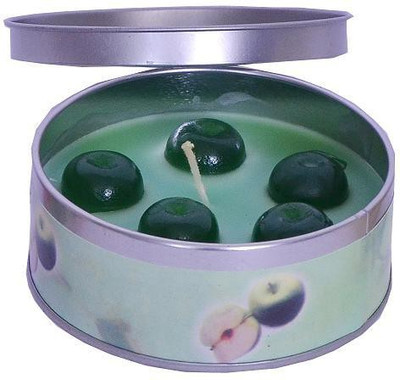 Indigo Creatives Green Apple scented perfume retaining reusable metal box diwali christmas candle Candle(Green, Pack of 1)
Indigo Creatives Green Apple scented perfume retaining reusable metal box diwali christmas candle Candle(Green, Pack of 1)