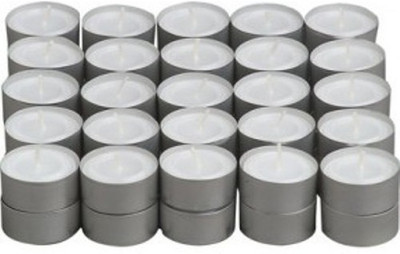 Marigold Stores Set of 50 Tealight Candles (T-Lights) White High Quality Paraffin Wax Candle(White, Pack of 50)
Marigold Stores Set of 50 Tealight Candles (T-Lights) White High Quality Paraffin Wax Candle(White, Pack of 50)