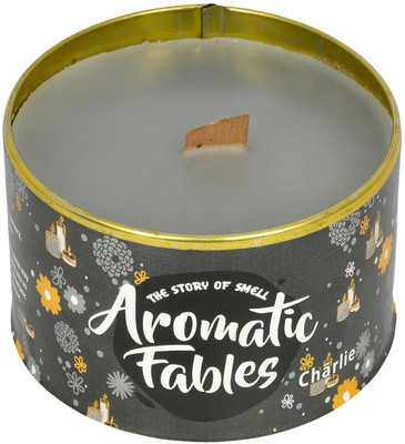 First Row Aromatic Fables 8oz Charlie Fragrance Soy Wax Scented Decorative Gifting Black Color Wood Wick Tin Candle Candle(Black, Pack of 1)
First Row Aromatic Fables 8oz Charlie Fragrance Soy Wax Scented Decorative Gifting Black Color Wood Wick Tin Candle Candle(Black, Pack of 1)