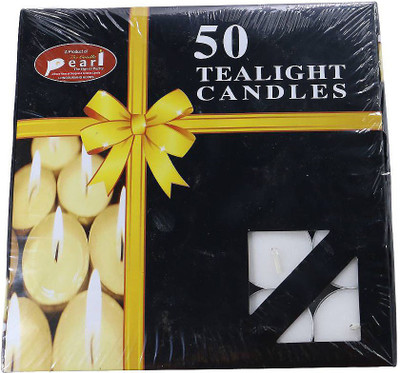 Shree Krishna Handicrafts And Gallery Tea lights Pack of 50 pcs Candle(White, Pack of 50)
Shree Krishna Handicrafts And Gallery Tea lights Pack of 50 pcs Candle(White, Pack of 50)