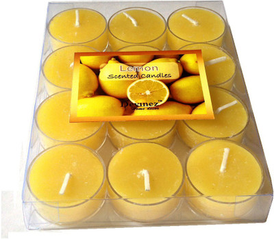 Devinez 12C Premium Lemon Scented Polycarbonate Smokeless Tealight Candle(Yellow, Pack of 12)
Devinez 12C Premium Lemon Scented Polycarbonate Smokeless Tealight Candle(Yellow, Pack of 12)