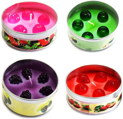Atorakushon 4 Pieces Gel Tina Tealight Multi flavour Fruit Scented Smokeless CANDLE Candle(Multicolor, Pack of 4)
Atorakushon 4 Pieces Gel Tina Tealight Multi flavour Fruit Scented Smokeless CANDLE Candle(Multicolor, Pack of 4)